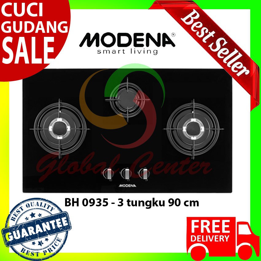 Jual Promo Diskon Spesial Modena Kompor Tanam Built In Hob Gas Cm Tungku Bh