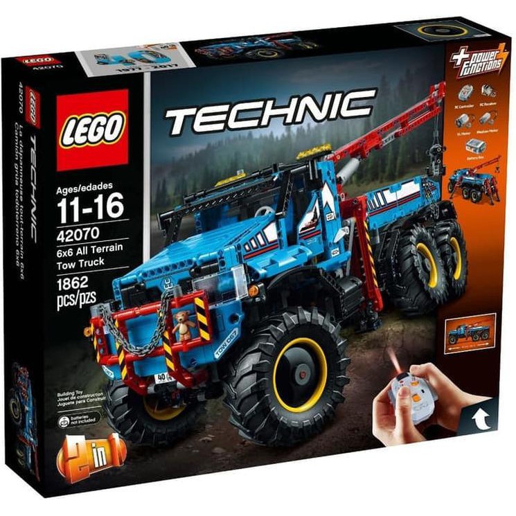 lego technic pickup tow truck