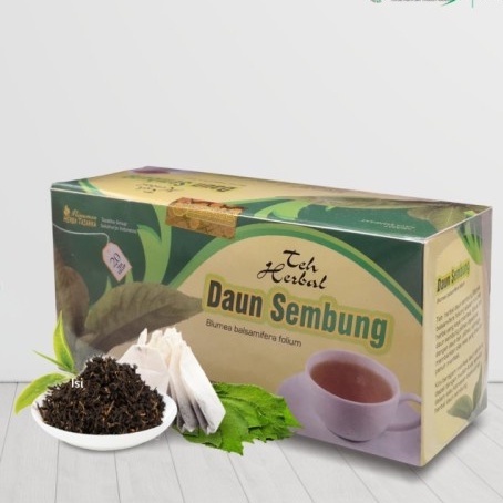 

Teh celup Daun Sembung Obat Herbal Baik Untuk Lambung Maag menyehatkan Jantung Isi 20 Kantong
