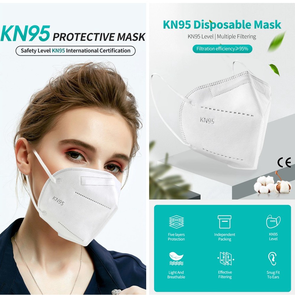 Masker KN95 Lembut Anti Virus