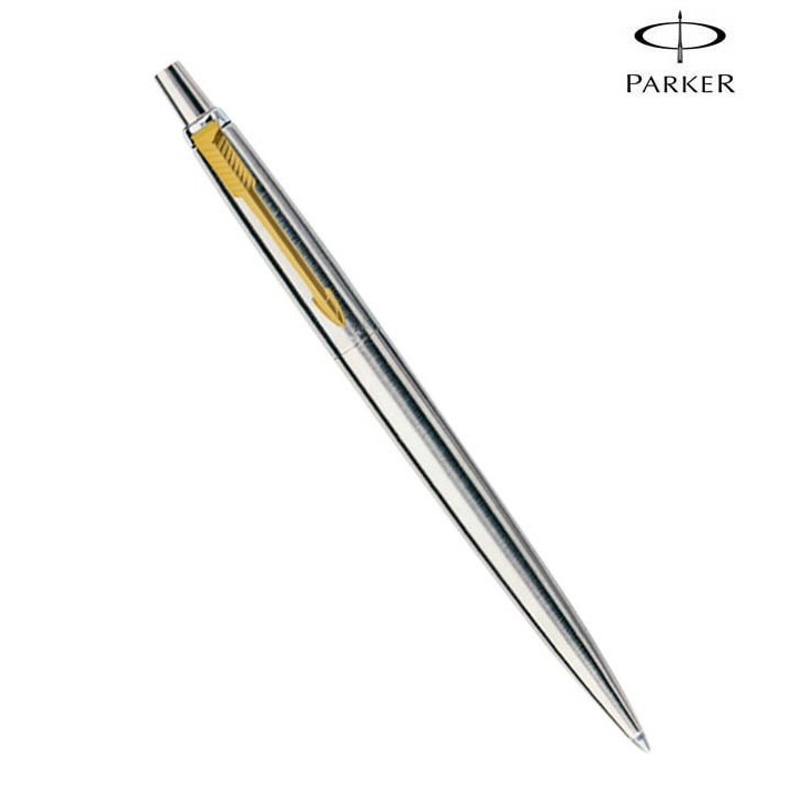

PS-Parker Jotter BP SS GT Klip Gold Trim - Stainless Steel