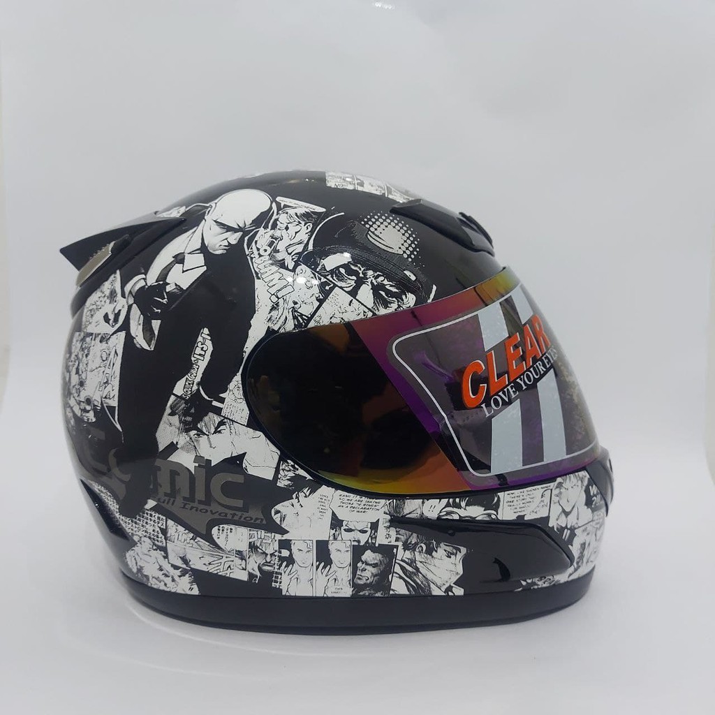 Helm Full Face Murah JPN Original SNI Dewasa Komik