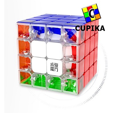 Rubik 4x4 Yongjun YuSu V2M Magnetic Stickerless YJ YuSu 4x4 M YJ 4x4