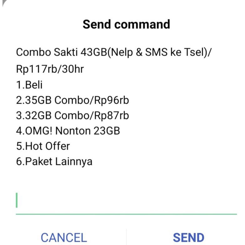 kartu sakti telkomsel  30gb MURMER