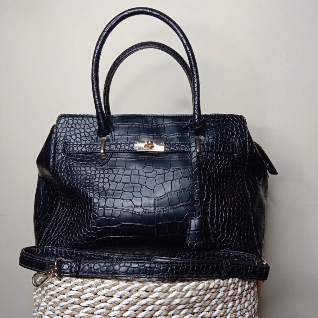TAS PRELOVED ENRICO COVERI MOTIF KUL.CROCO "LIKE NEW"