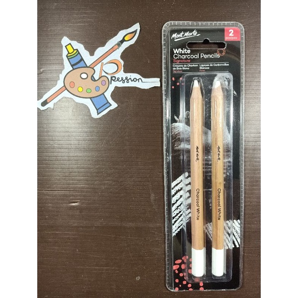 

WHITE CHARCOAL PENCILS SIGNATURE ( 2 PC )
