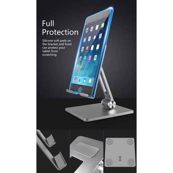 stand holder tablet aluminium 10 Inch 12 inch