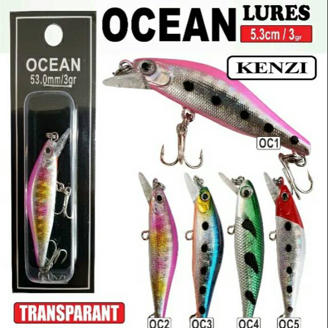 Lure Kenzi Ocean 53mm Minnow Ul