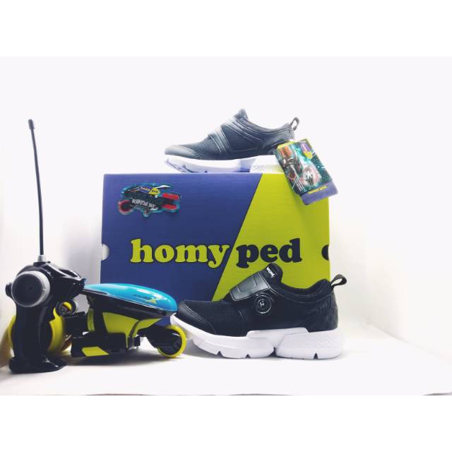 Sepatu Homyped Stanley 02 Perepet Magnet Anak Berhadiah Mainan Motor Berkualitas Original Product