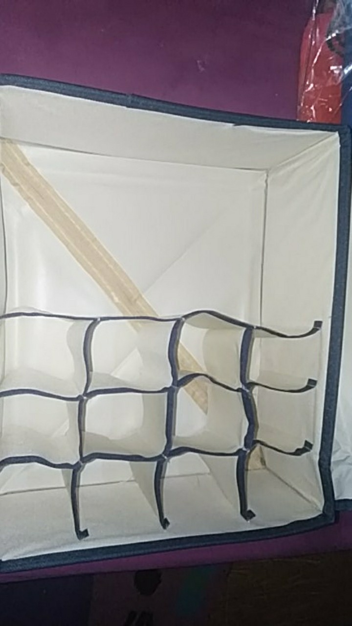 Underware Storage Box (tempat Menyimpan Bra+celana Dalam)