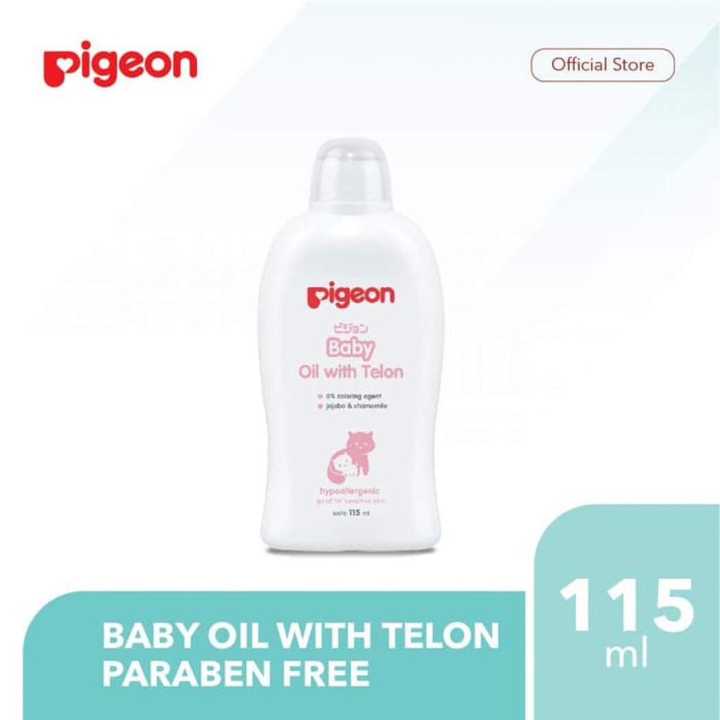BABY OIL WITH TELON 115ML PIGEON PR060802