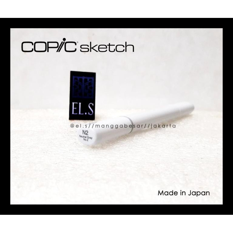 

Ready! Copic Sketch Marker N2 Neutral Gray No. 2 ( Csm )