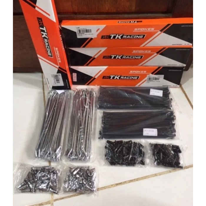 Jari Jari TK RACING 18/21 ORIGINAL PRODUC - HITAM+CRUME