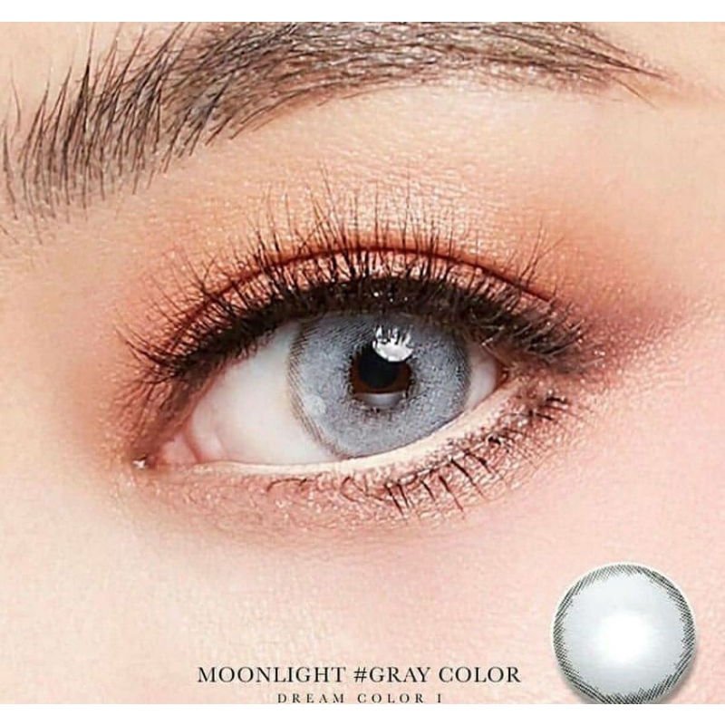 SOFTLENS MOONLIGHT GRAY BROWN NORMAL MINUS s.d -6.00