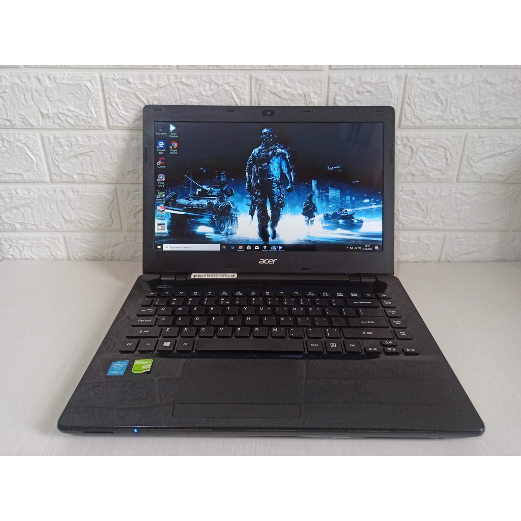 Acer 472G Core i7 Gen4 Dual VGA Nvidia 820m RAM 8GB SSD Laptop Second Bekas Gaming Murah x 473g 475g