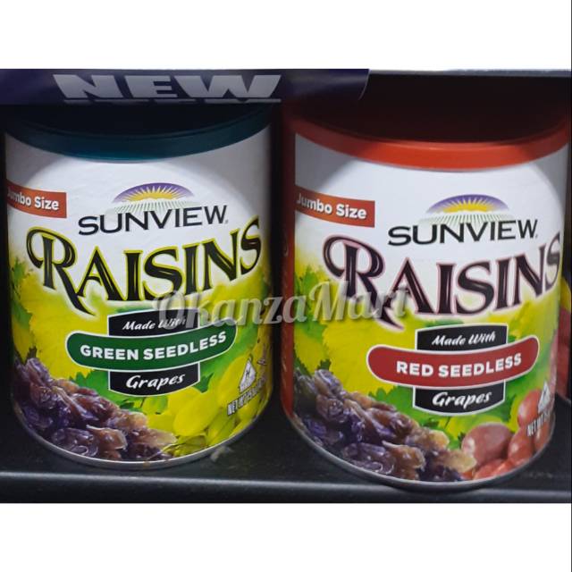 

Sunview Raisins Dua Varian 425gr