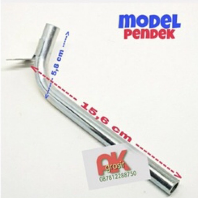 Jual Kompor Pipa L Pendek Cerobong Api Lilin Model Rinni Tungku