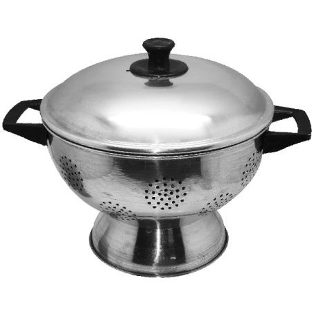 (KHUSUS LIVE) Maspion Tempat Nasi + Tutup 22 cm Wakul Nasi Aluminium / Wadah Penyimpanan Nasi