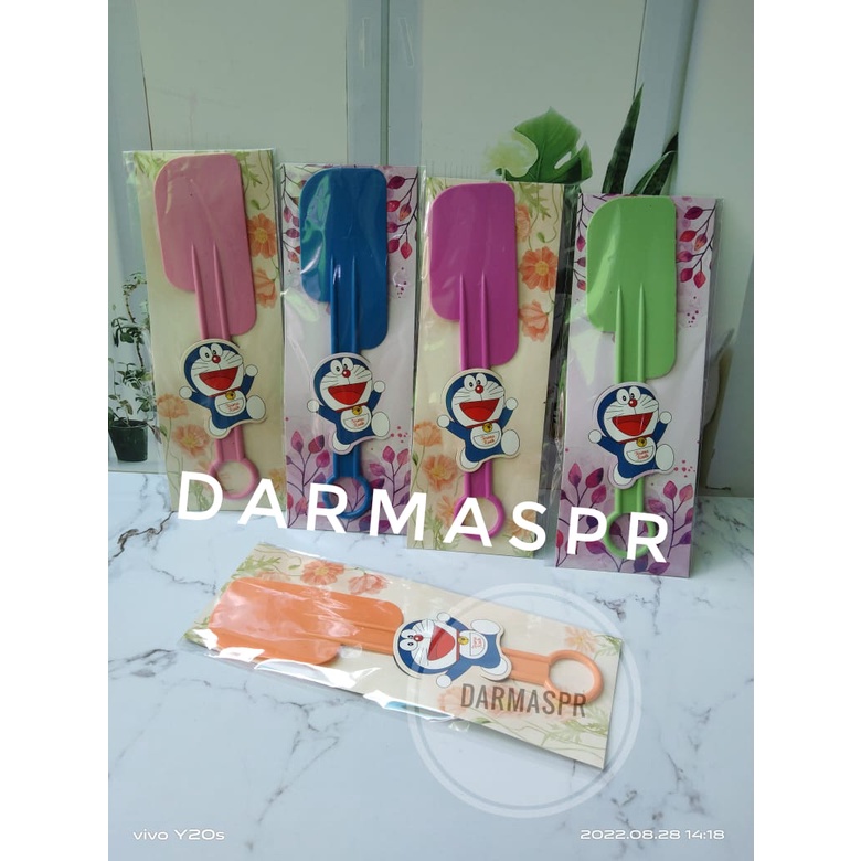 50pcs Souvenir polesan cabe kemasan alas DORAEMON + plastik SOUVENIR MURAH