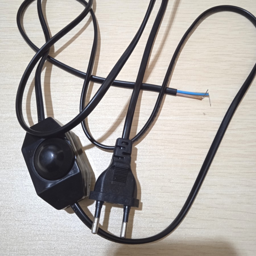 Kabel Buntung Saklar Dimmer Colokan Steker Dimmer