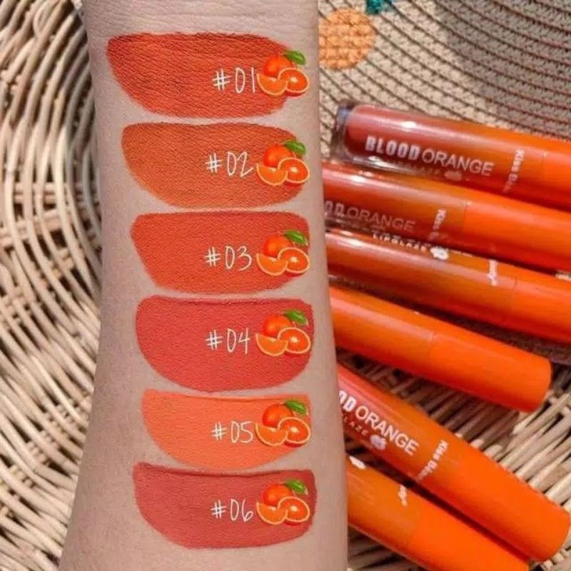 LIPTINT MAYBELLINE NEW YORK Orange Lipglaze Thailand TERMURAH