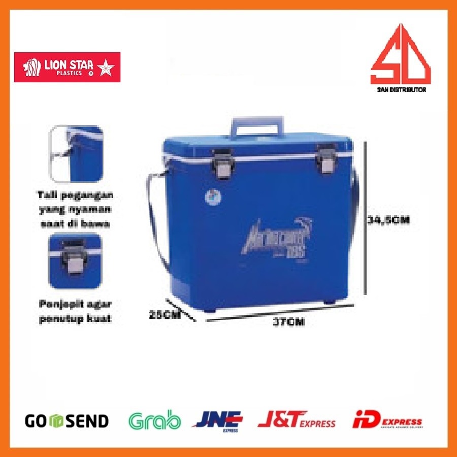 Marina Cooler Box 18 S (16Litres) LION STAR