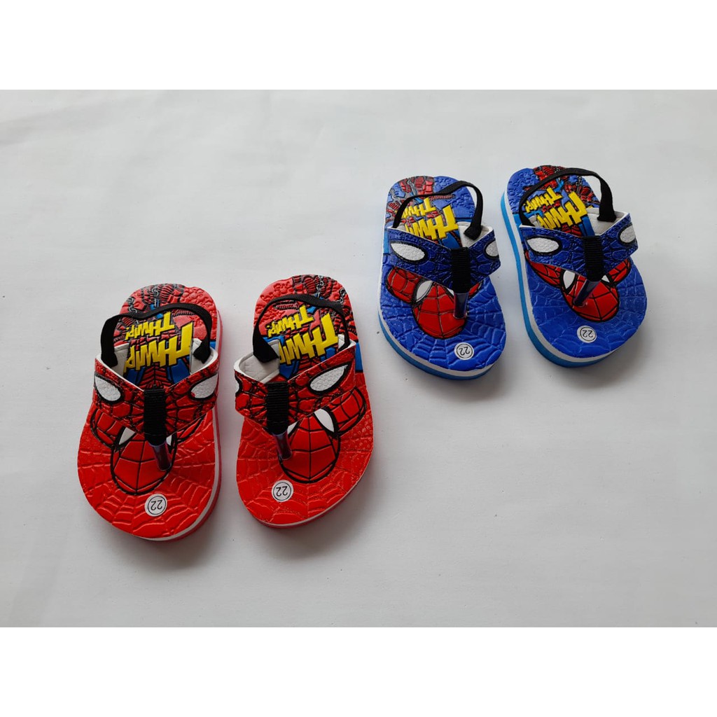 sandal anak spiderman sandal tali anak laki-laki