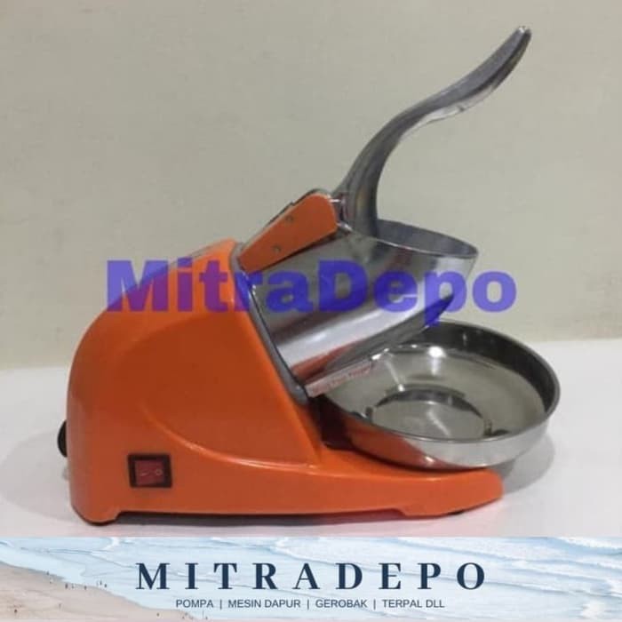 MESIN SERUT ES SALJU LISTRIK ES BATU (ICE CRUSHER) 380W (2 PISAU)