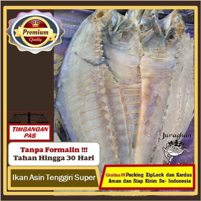 

Ikan Asin Tenggiri Kering TerEnak Kualitas Super di Tangerang