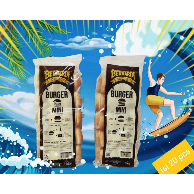 

Roti Burger BERNARDI 6Biji/300 gr