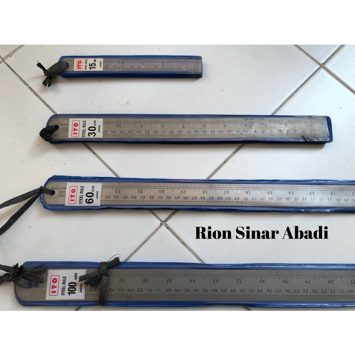 

Produk Unggulan Penggaris Baja Steel Ruler Ito 100 Cm Terlaris
