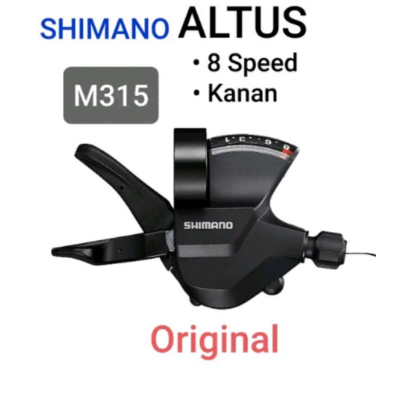 Shifter M315 Shimano Kanan 8 Speed Altus 8sp Sp . Operan Right  . Code.733339001