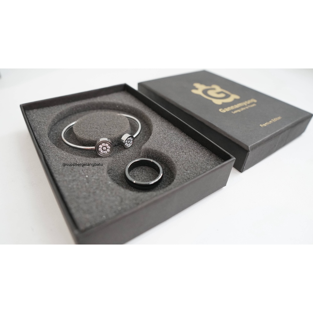 PREMIUM gannamyong BULAT MATA Gelang Energi LM life secret free cincin