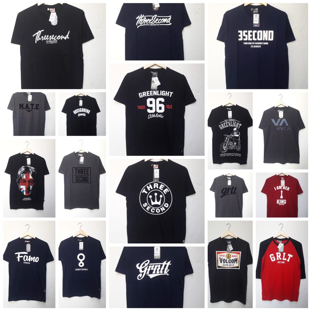 Koleksi Desain Kaos Distro T Shirt Shopee Indonesia