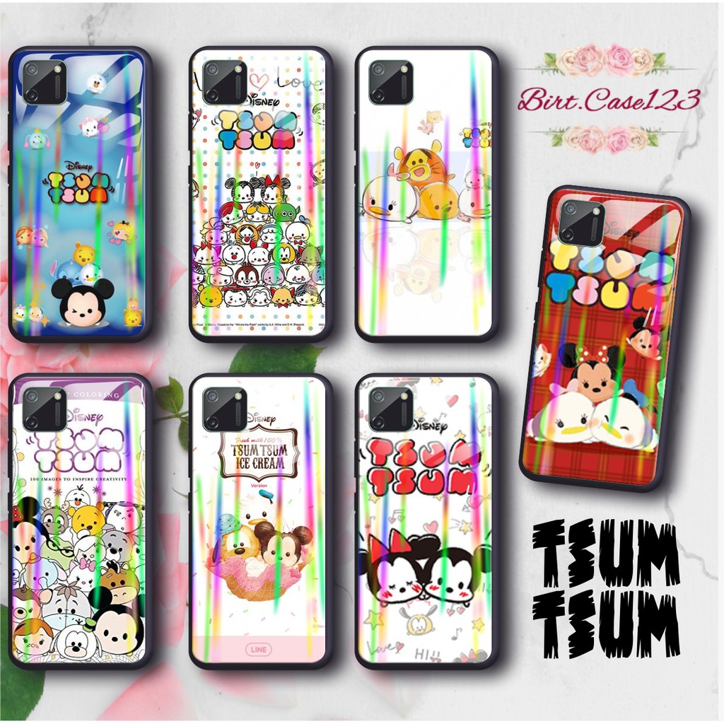 BC Case Gambar TSUM TSUM back case glass aurora xiaomi redmi 4a 5a 6a 7a 8a 3 4x note4 note4x note5