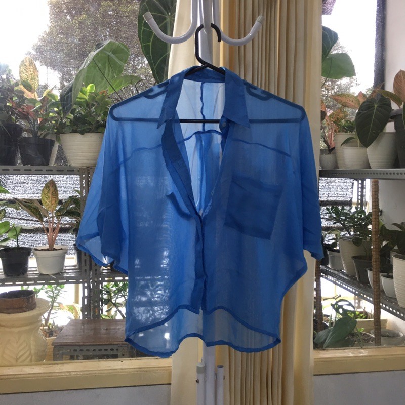 Kemeja sifon preloved