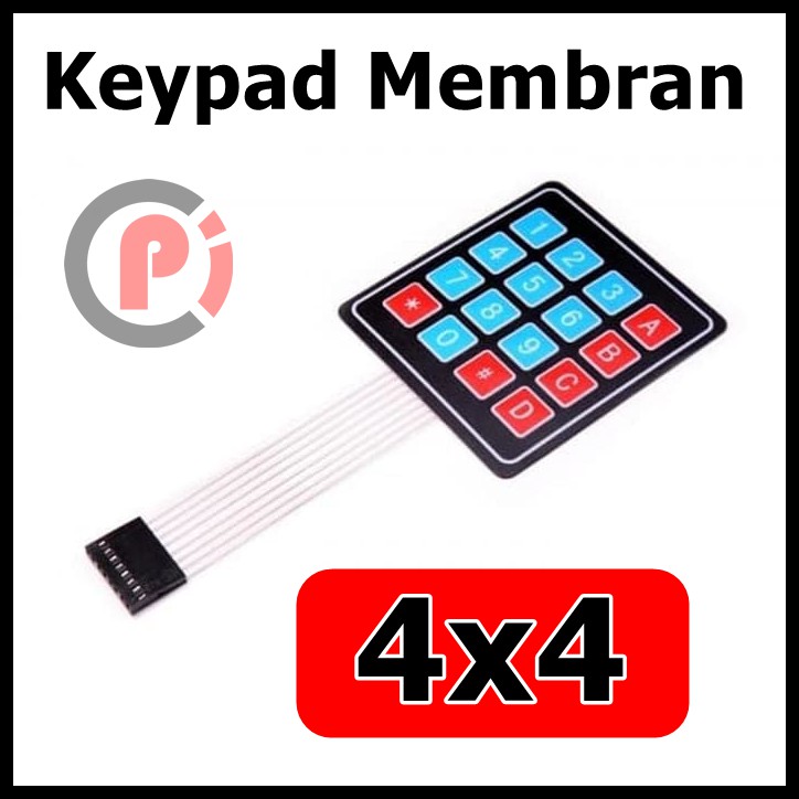 Keypad Membran 4x4 Matrix Arduino 4 x 4 4*4 button keyboard input key