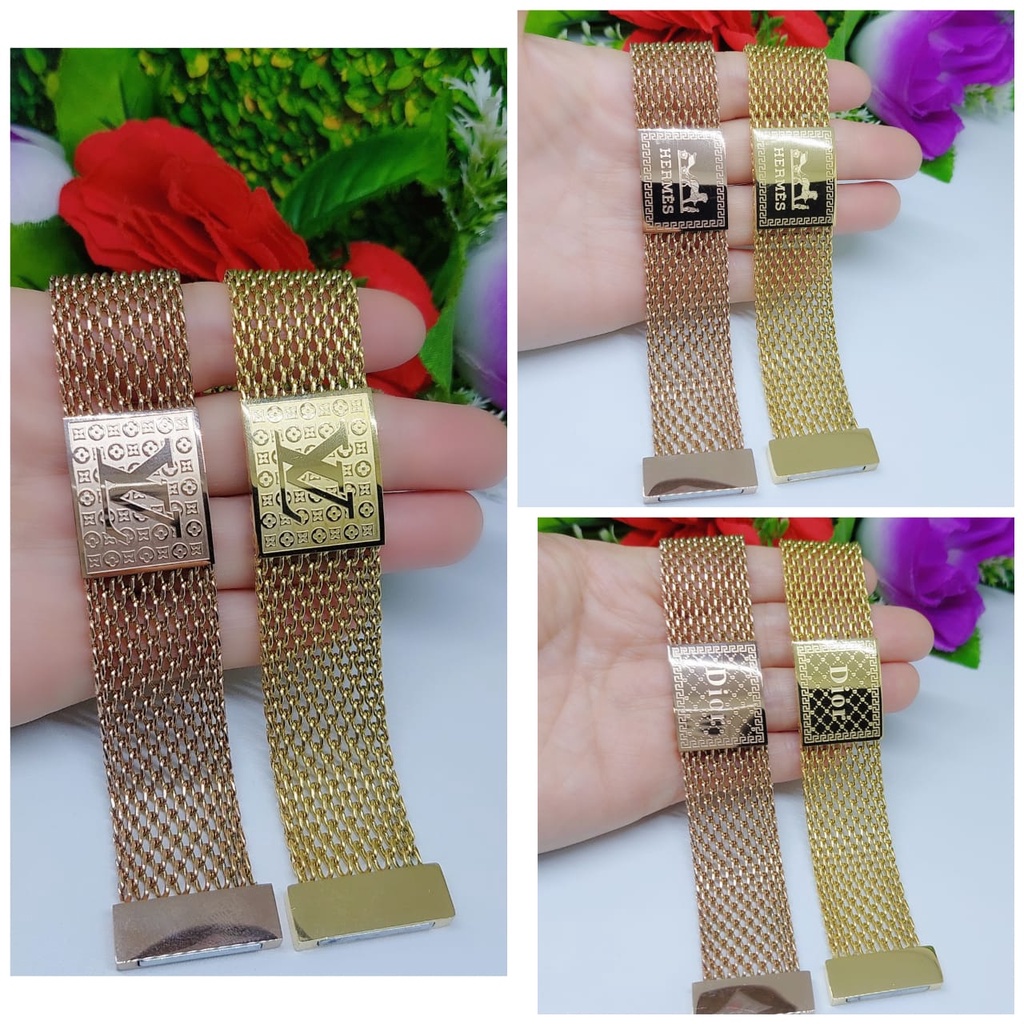 Gelang titanium perhiasan wanita 0054-0056