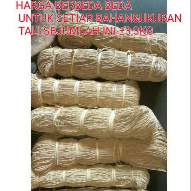 TALI  AGEL  SERAT ALAM PANDAN DAN AGEL  2 3mm Shopee Indonesia