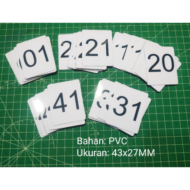 

Cetak Nomor Antrian PVC