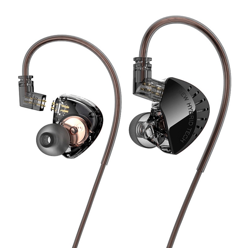 Dq9 Pro Earphone In ear Dinamis Dengan Fitur Noise Canceling QDC