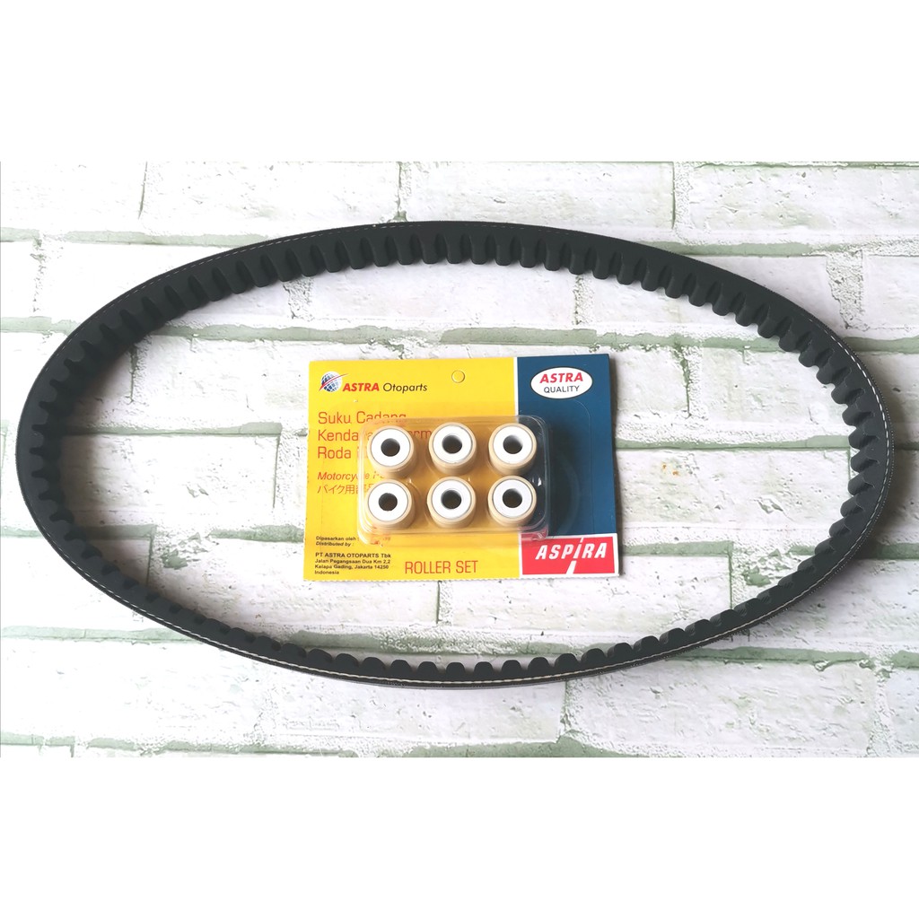 Vanbelt set assy Loler BEAT ESP, BEAT POP ORISINIL ASPIRA