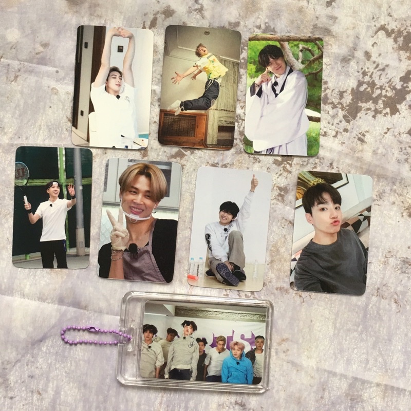 RUN BTS PHOTOCARD