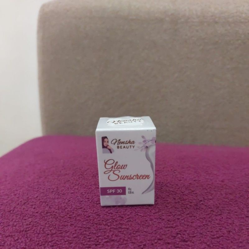 Glow sunscreen nensha beauty