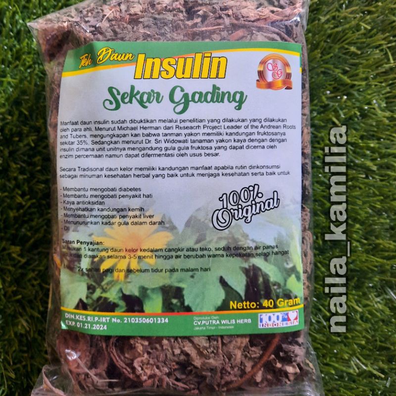 

Teh insulin/Yakon 40gram - Teh Diabetes