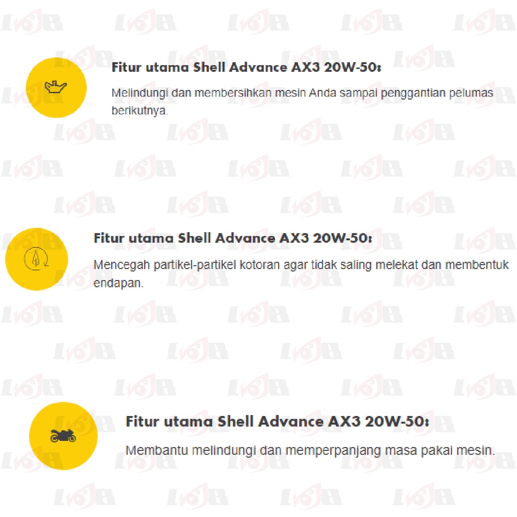 Oli Shell Advance AX3 Mineral 1 Liter Premium Motor Bebek Sport 4T API SG JASO MA