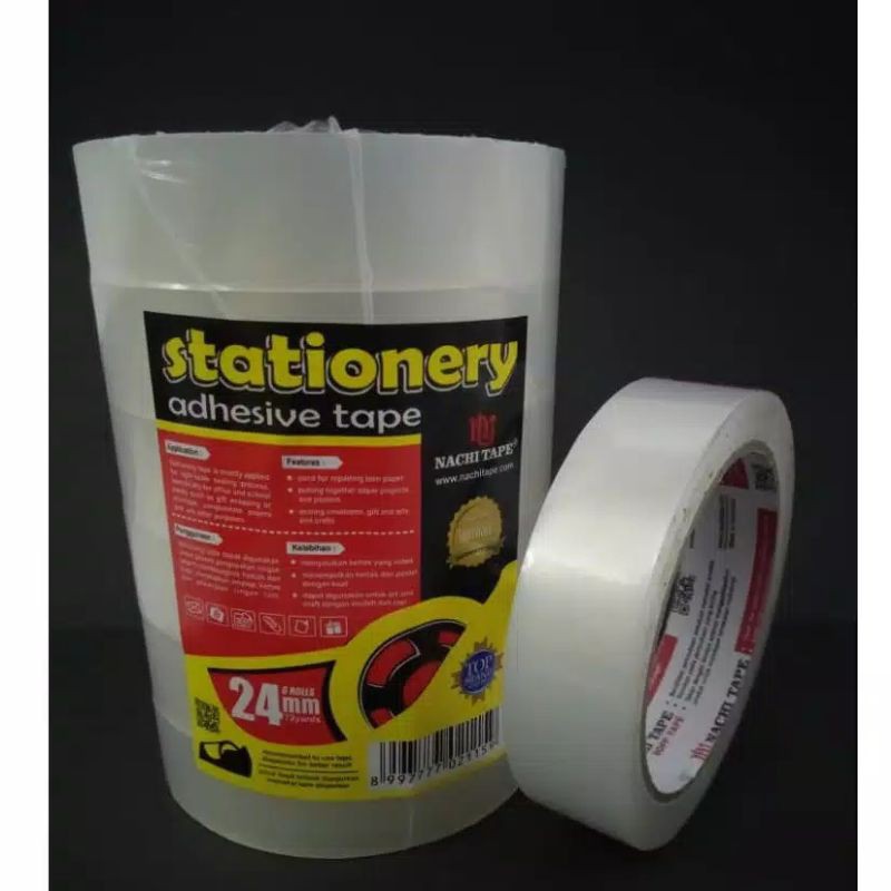 

Isolasi Tape Lakban Nachi String 24mm x 27 yard | Selotip Solatip Nachi String