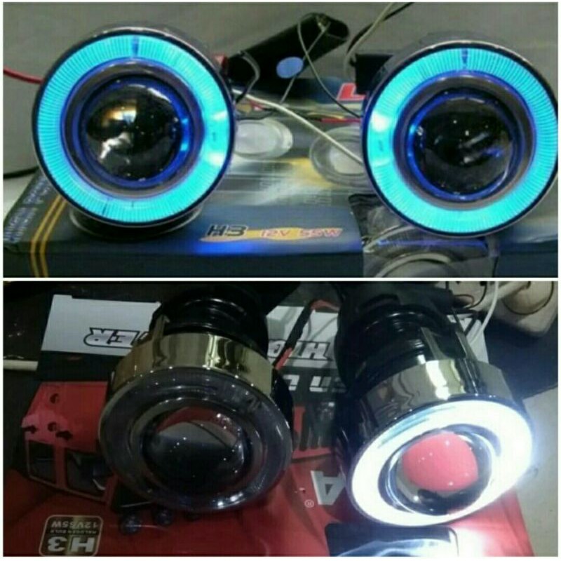 Lampu kabut / fog lamp projector AngeL Eyes Mobilio