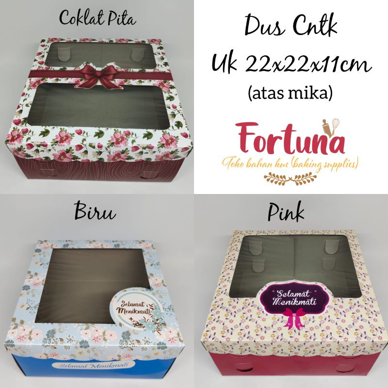 

Dus Kue Cantik uk 22x22x11cm (1pcs)