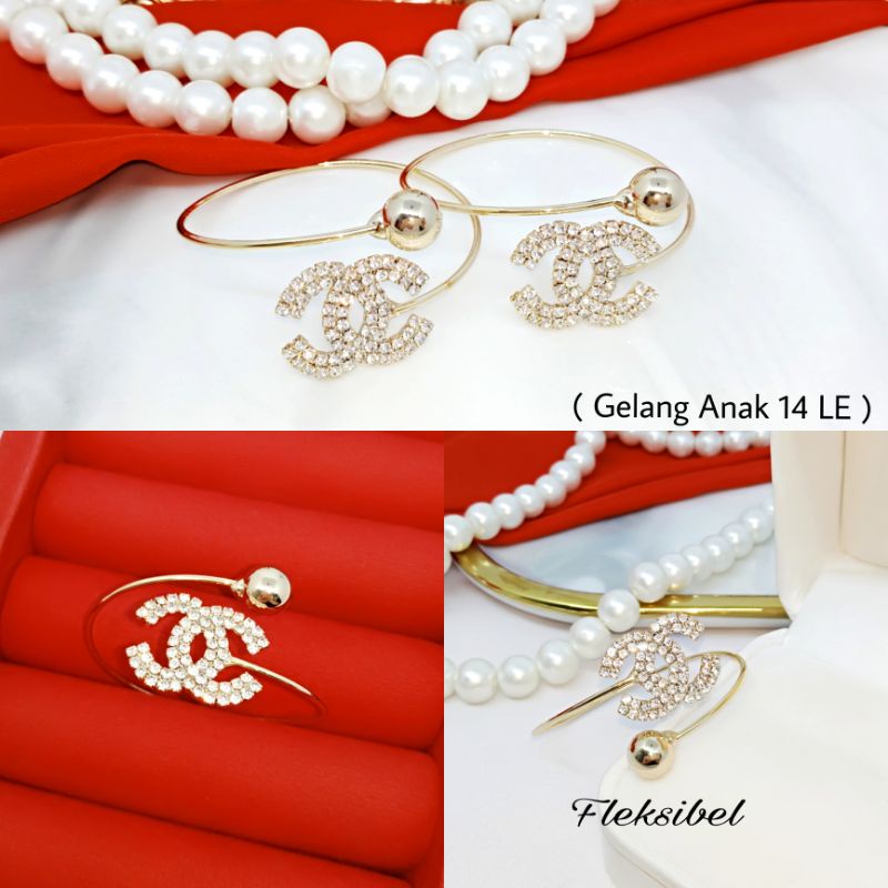 Gelang Xuping Anak /Gelang Anak Flesibel A02-14 LE